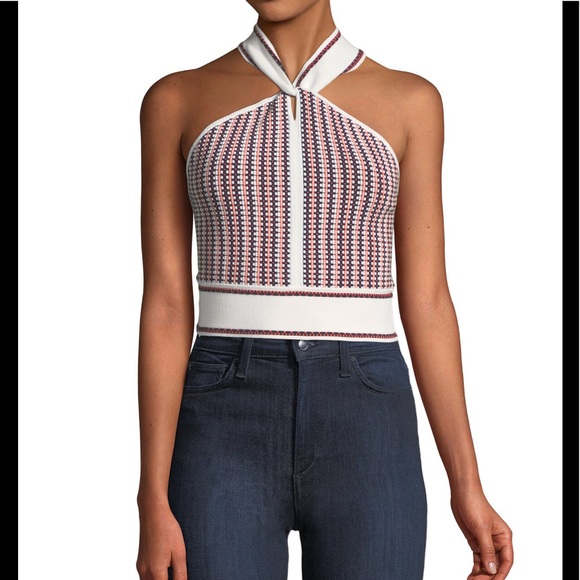 Club Monaco Tops - Club Monaco Raeni sweater halter top